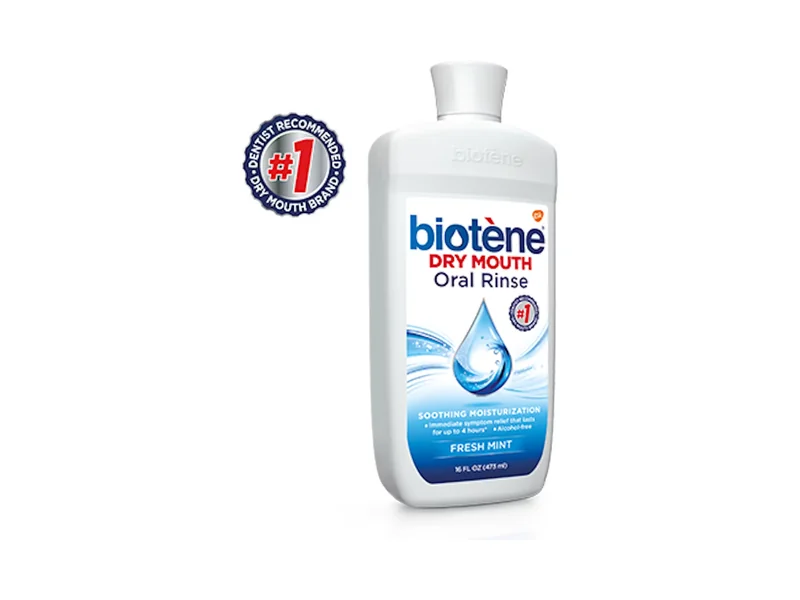 Biotene Dry Mouth Oral Rinse bottle